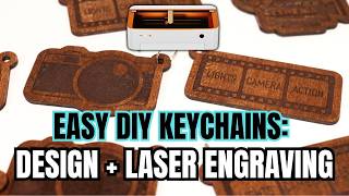 HOW TO Make Lots of KEYCHAINS to SELL w/ the MEGA S LASER!