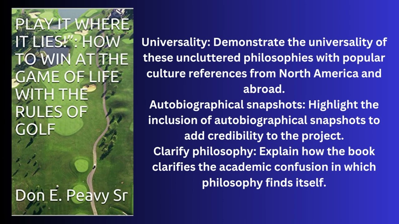 "Don E. Peavy, Sr.: Unveiling the Extraordinary Journey in 'The Untold Story'