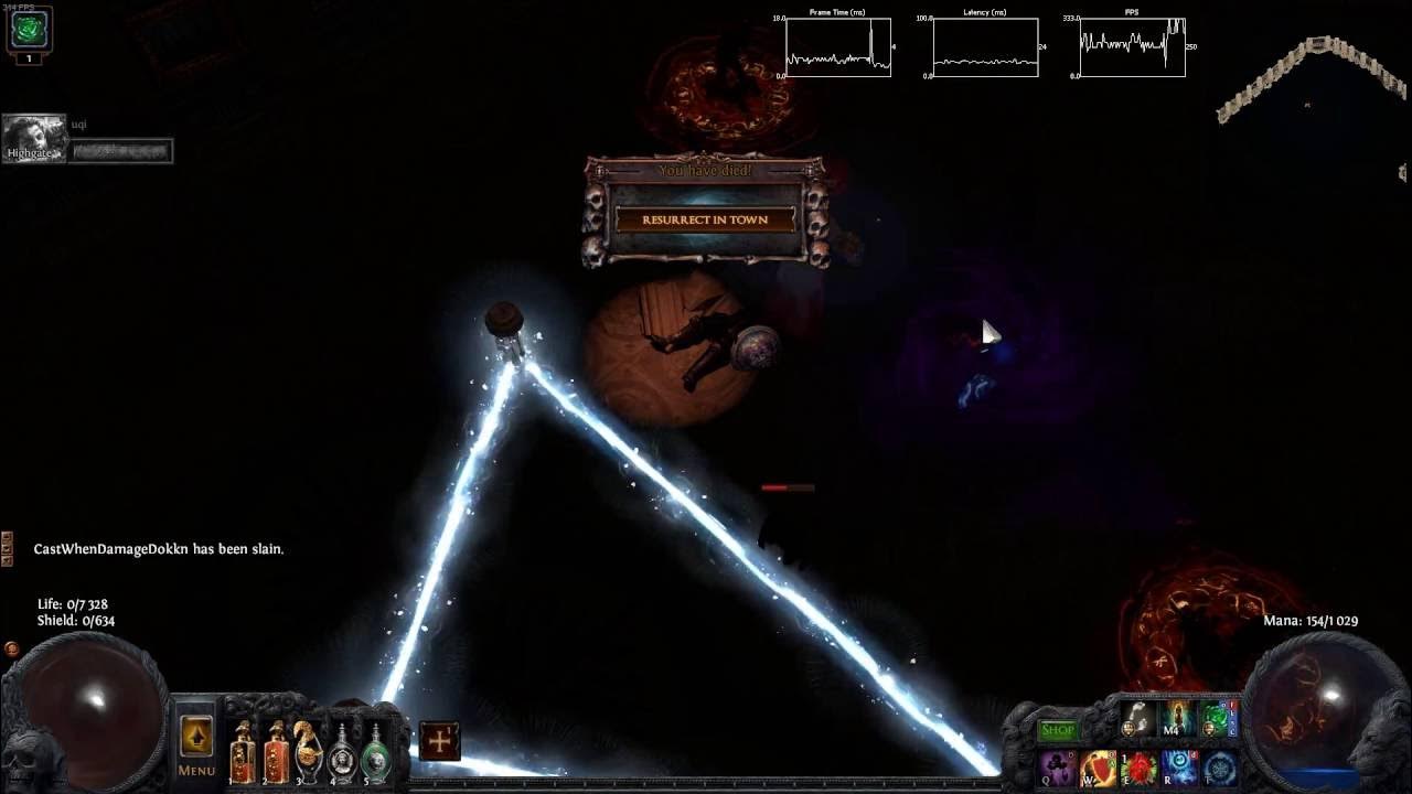 Path of Exile Shield Charge Rubblerip YouTube