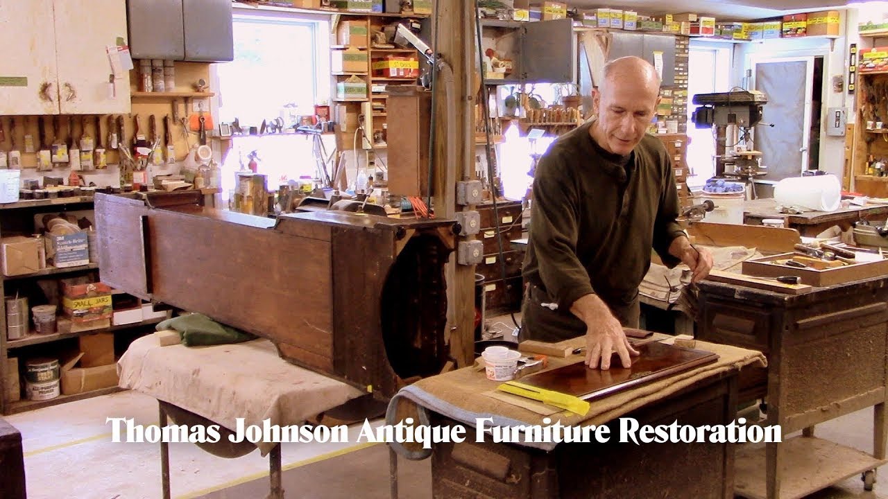 Restoring a Tall Clock Case - Thomas Johnson Antique Furniture Restoration