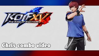 KoF XV: Chris combo video