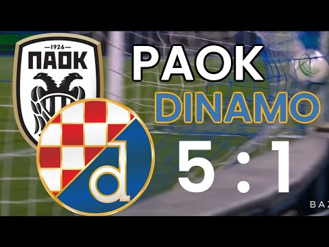 PAOK FC - GNK Dinamo | HIGHLIGHTS