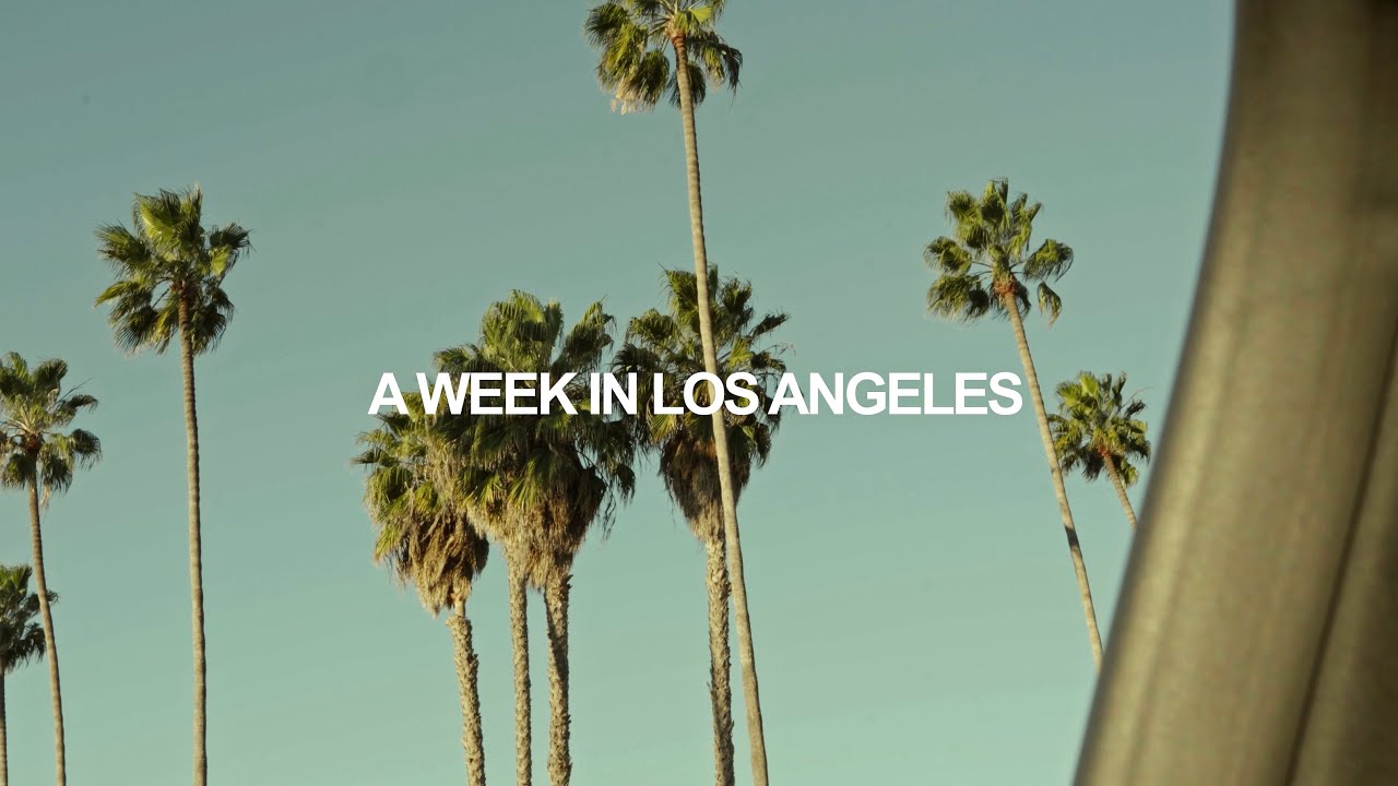A Week In Los Angeles Flying Out To Shoot A Brand Campaign