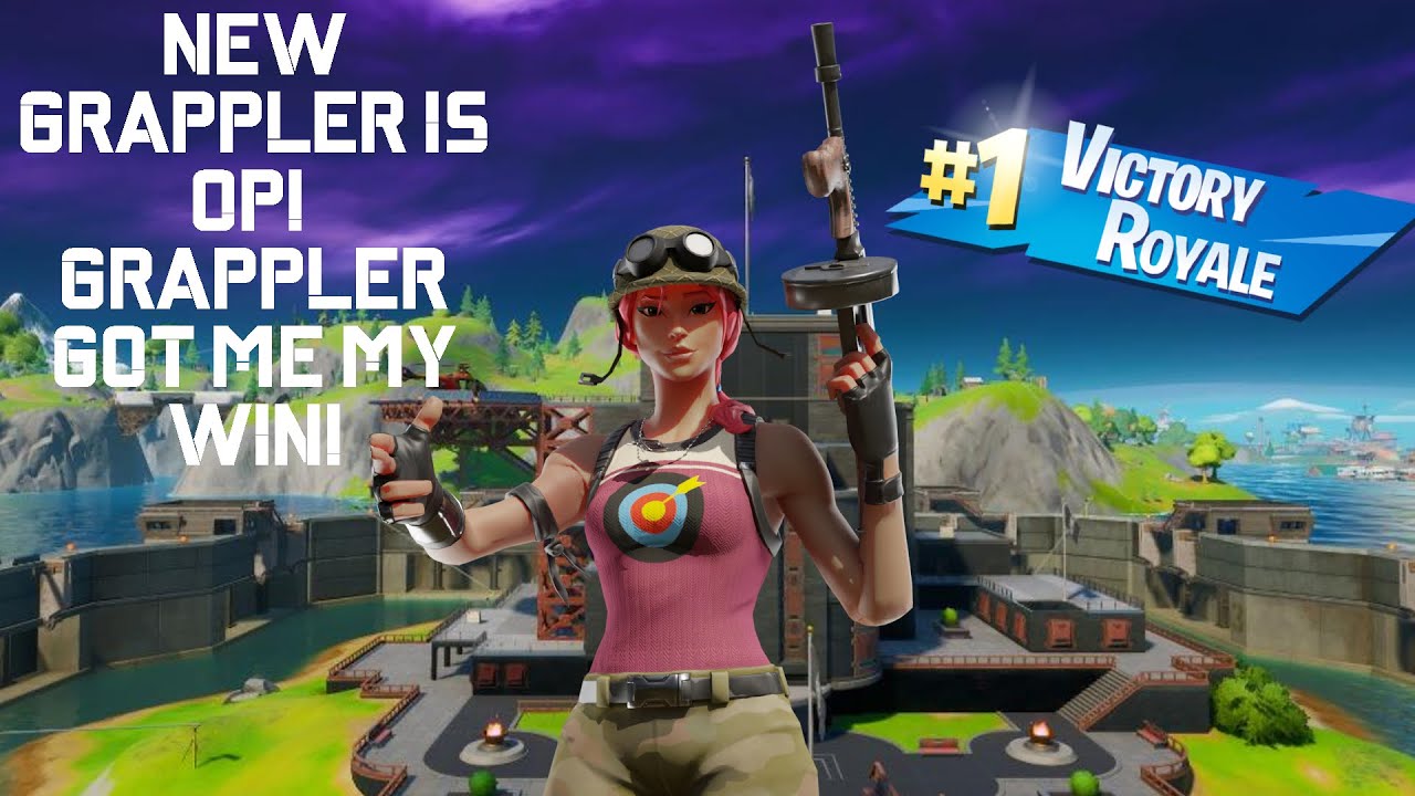 First Solo Win! Fortnite Chapter 2 Season 3 - New Mythic = *OP* - YouTube