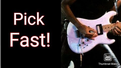 Fast Alternate Picking Runs