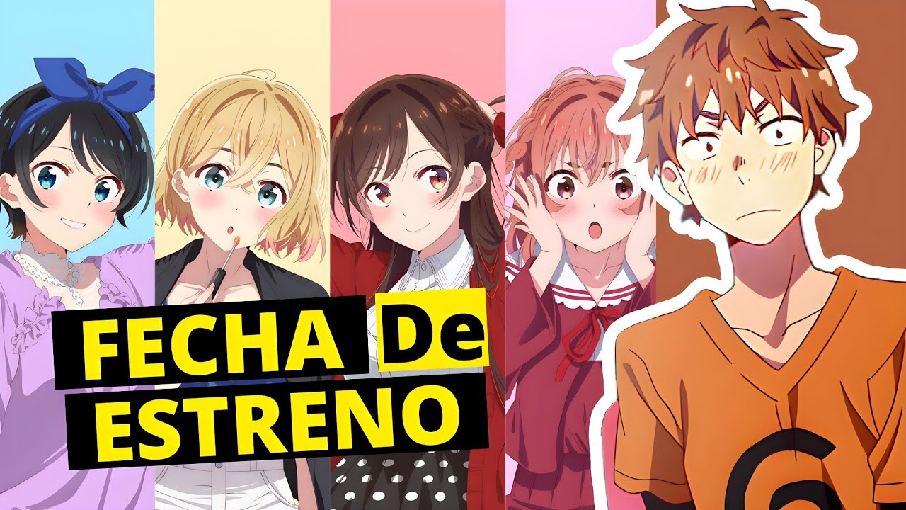Kanojo Okarishimasu Temporada 3 FECHA DE ESTRENO CONFIRMADA - YouTube