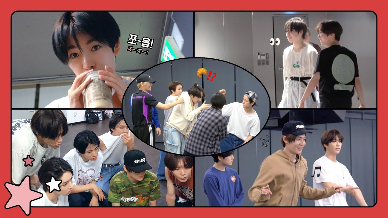 완벽한 무대를 위해 연습 또 연습💪 | 完璧なステージのために練習、そして練習🕺 | ‘Dunk Shot’ + ‘Steady’ Dance Practice Behind the Scenes