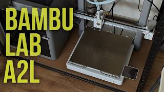 Unboxing, first impressions and issues - BAMBU LAB A2L 3D PRINTER