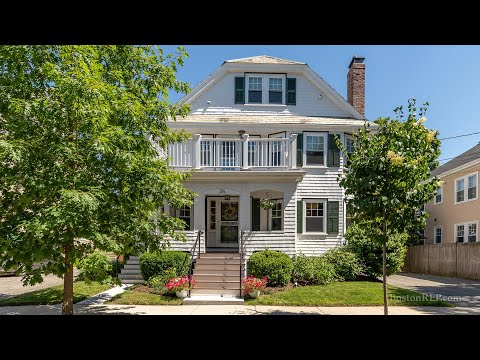 35 Grafton St, Arlington, MA home video tour