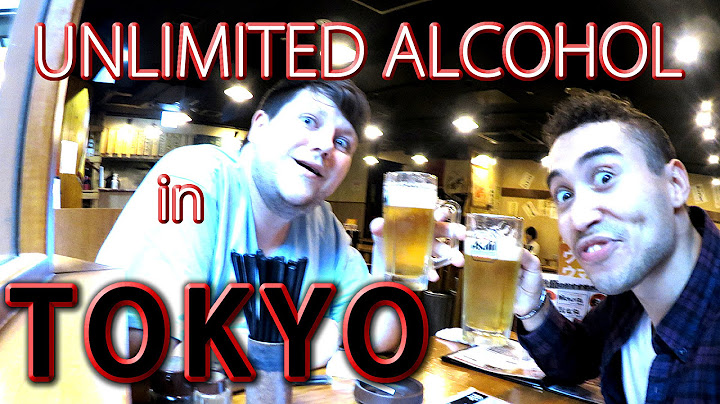 Unlimited Alcohol in Tokyo!
