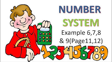 NCERT Example 6, 7, 8 & 9 (Page - 11 & 12) | Unit - 1 : Number System | Class 9 | Mathematics