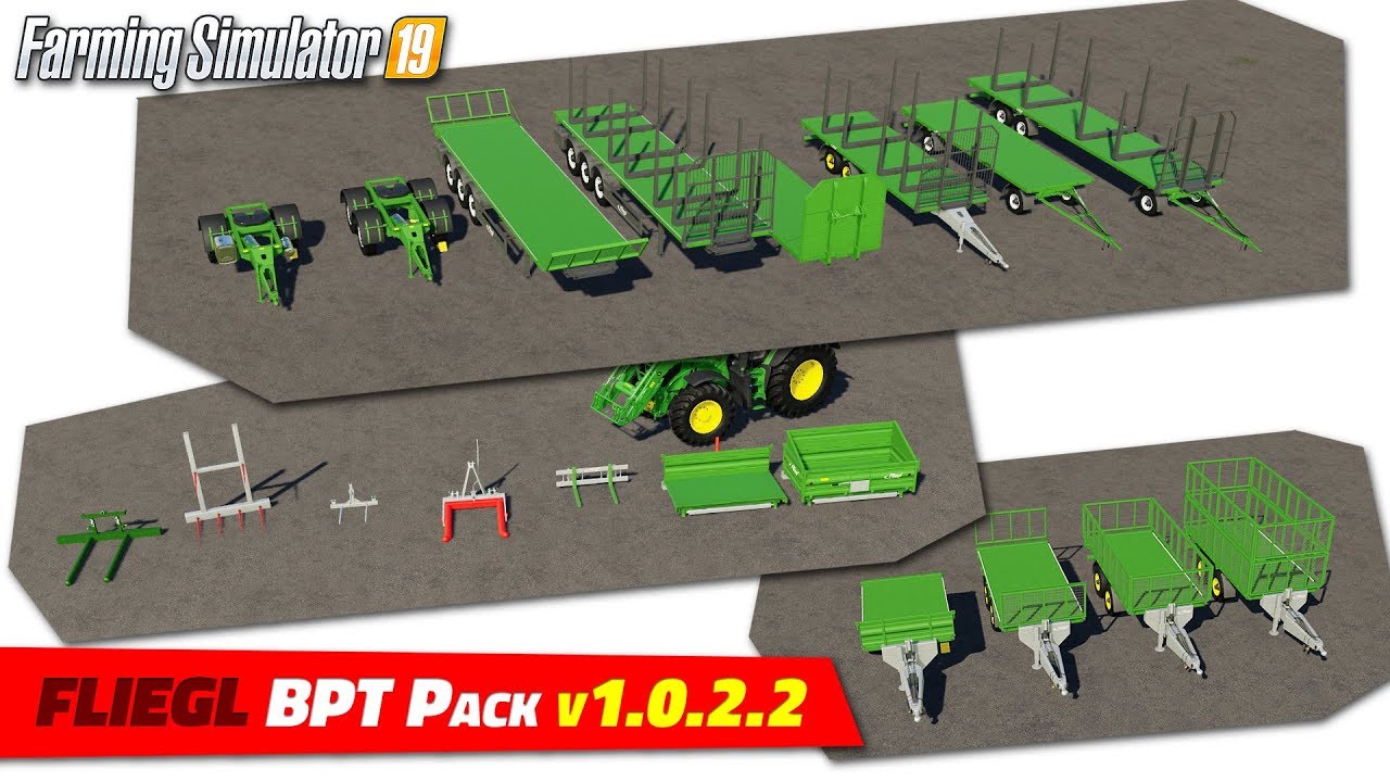 FS19 | Fliegl BPT Pack v1.0.2.2 - review