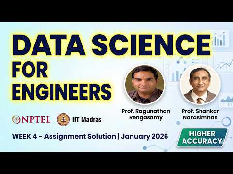 NPTEL Data Science for Engineers Week 4 Solution | Jan 2026 | Higher Accuracy Answers