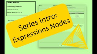 Series Introduction KNIME Expressions Nodes