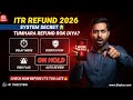 👉 Why Your ITR Refund Is On Hold? 🚨 System Secret No One Tells You (2026)#refunddelay 