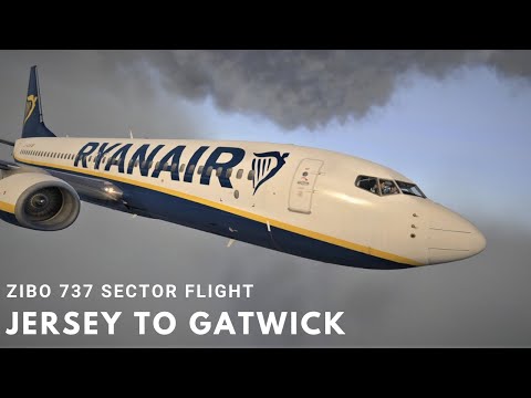 flight jersey to gatwick