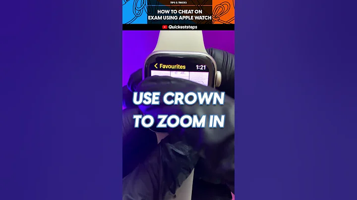 Caught Cheating on Exams? This Apple Watch Trick Can Help! #shorts #applewatch