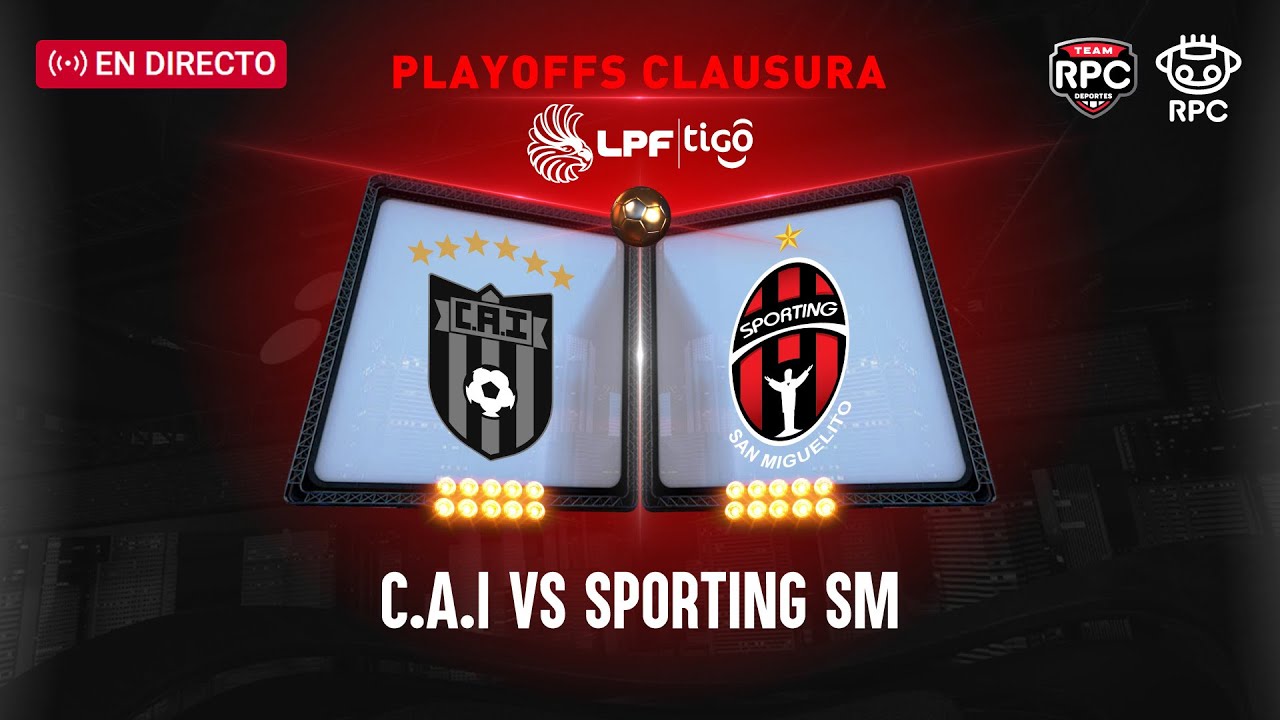 EN VIVO | LPF | C.A.I. vs Sporring SM, Clausura 2025