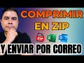 ✅ Macro en Excel para Comprimir archivo en ZIP y Enviarlo por correo