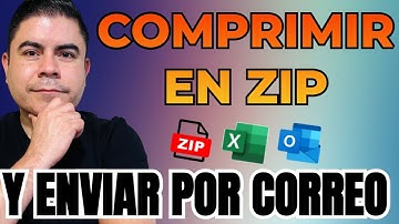 ✅ Macro en Excel para Comprimir archivo en ZIP y Enviarlo por correo