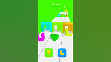 Blob Shifter 3D Level 1216 | Brixuplayz #shorts #youtubeshorts #gaming