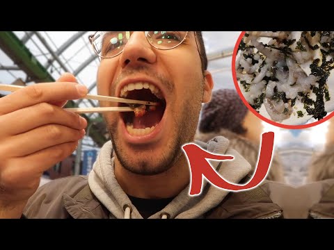 CANLI AHTAPOT YEDİM!? (Koreli Kız ile Sokak Yemekleri) | Seoul VLOG