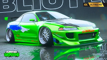 Mitsubishi Eclipse GSX 1999 | 4K ultra HD | 🎥 The LEGEND is BACK! | Need For Speed Unbound