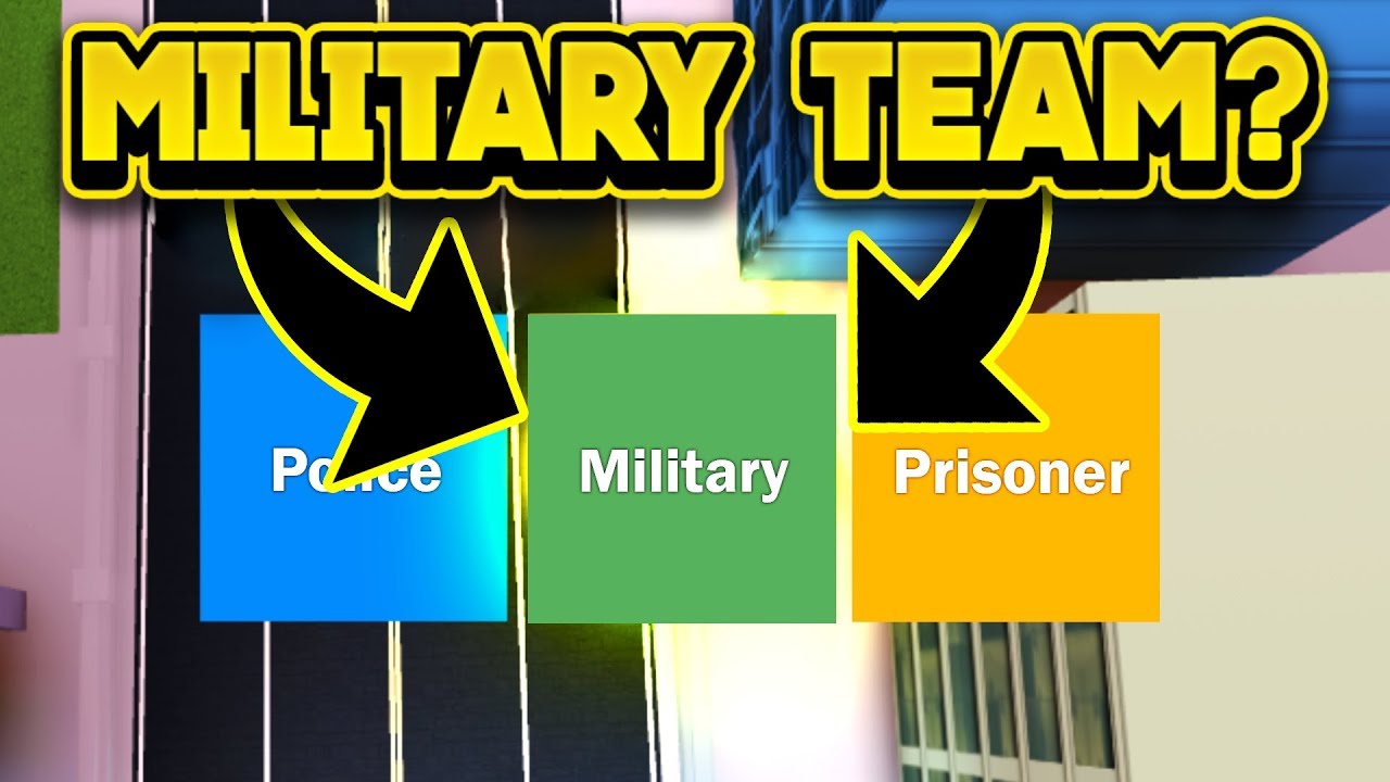 New Military Team Coming To Jailbreak Roblox Jailbreak Youtube