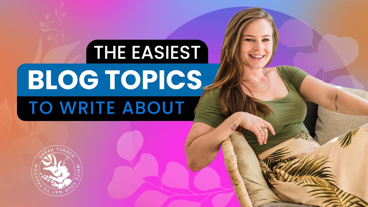 Blog topics