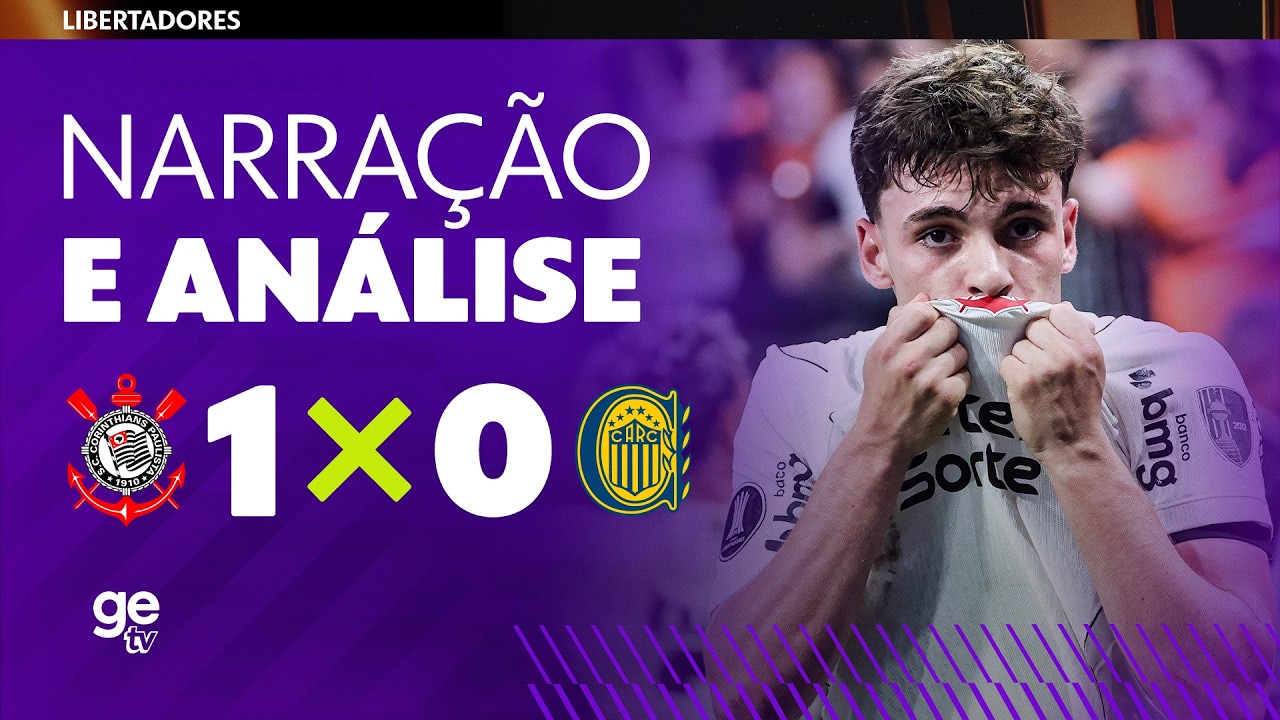 CORINTHIANS x ROSARIO CENTRAL | NARRAÇÃO AO VIVO | OITAVAS DE FINAL | LIBERTADORES 2026 | ge tv