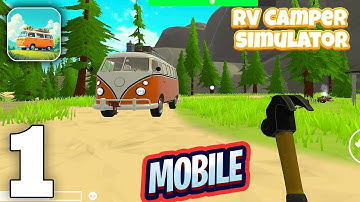 RV Camper Simulator Gameplay Walkthrough Part 1 (iOS, Android) - Intro