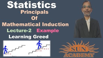 #Statistics | #Principals of Mathematical Induction | Question Solved | F.Y.B. Com | By Sun Academy