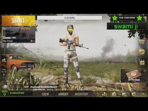 PUBG King Childerns any join meLive Stream