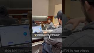 Broβs Cooking Ramen in Class π