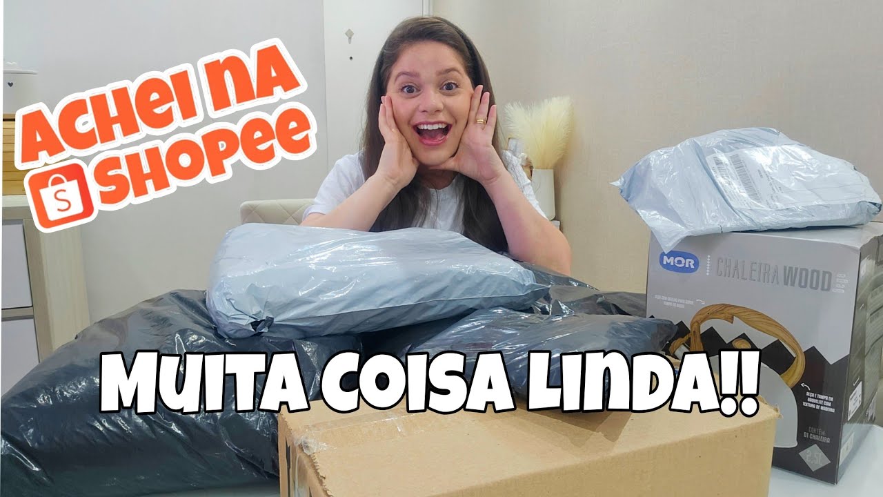 ACHADINHOS NA SHOPEE, MELHORES COMPRAS PRA CASA NA SHOPEE! Muita decoração, itens lindos 🏠✨️