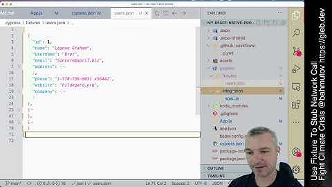 Stub Ajax Network Call From The Application Using cy.intercept and Fixture File