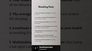 7 Shocking Facts That Will Blow Your Mind 💀⚡ #psychologyfacts #shockingfacts #viral