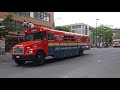 Montreal fire truck  parade