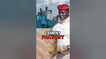 Ibrahim Traoré Builds a Giant Cement Factory #ibrahimtraoré