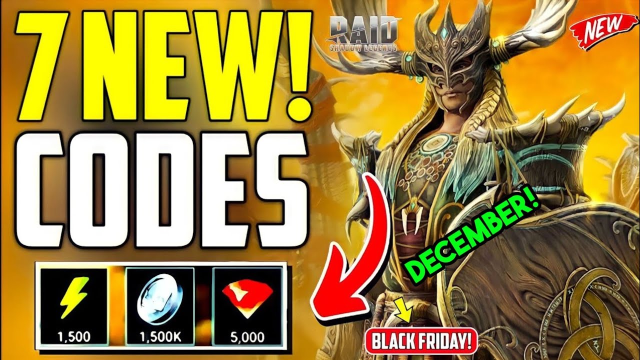 RAID Shadow Legends promo codes (December 2023) – How to get free Silver,  XP Boosts & more - Dexerto