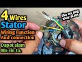 4 wires STATOR ,Function and connection / Dapat alam mo rin to.(Fullwave/Half wave) dl 150/Rusi Gala