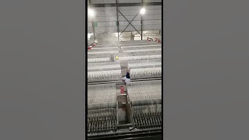 This customer has placed an order for 2,000 filter press plates at one time.