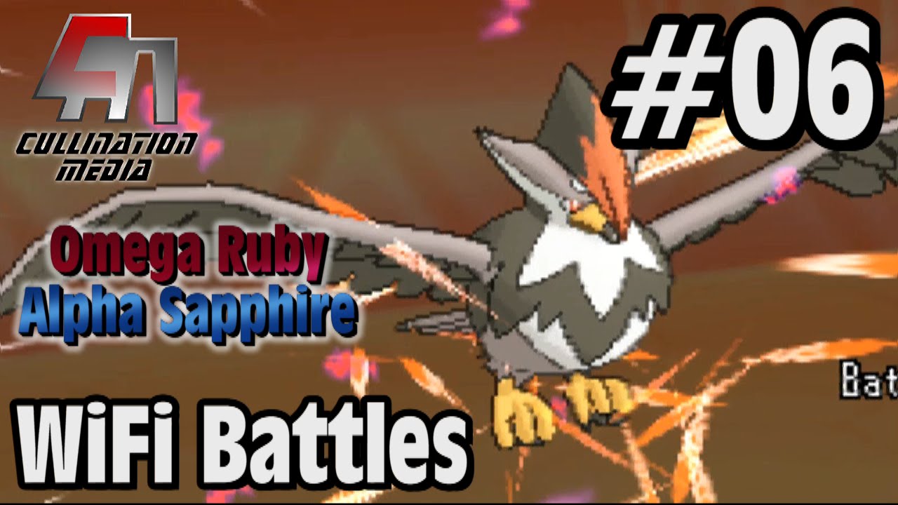 Pokemon Omega Ruby and Alpha Sapphire Live WiFi Battle #06: Strike of the Staraptor