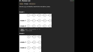 Problem 61.Rotate List || LeetCode || Day7-Linked_list_based