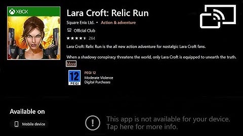 Lara Croft Relic Run On Windows Phone