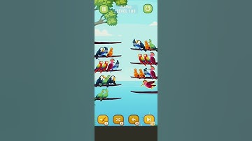 Bird sort Level103 #gaming #funnyvideo #youtubeshorts #trending #viral