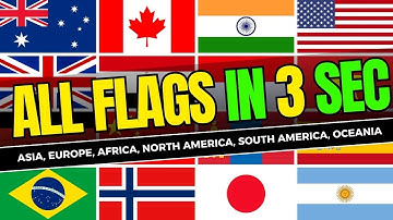 Guess All 197 Flags in 3 Seconds | Fun With Flags | Flags of the world