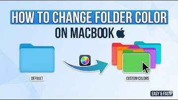Hoe u de kleuren van mappen op uw MacBook kunt wijzigen | macOS 26 — Snelle en eenvoudige handlei...