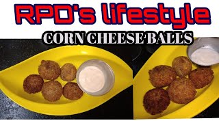 Homemade CORN CHEESE BALLS||EVENING SNACKS||KIDS SPECIAL in Tamil.