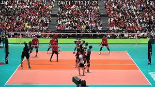 Volleyball Japan vs Egypt Amazing Full Match 2023